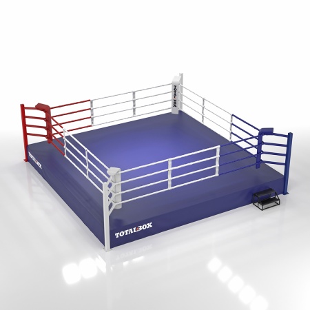 Купить Ринг боксерский Totalbox на помосте 0,5 м, 6х6м, 5х5м в Богучаре 