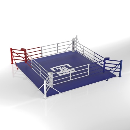Купить Ринг боксерский напольный Totalbox на упорах 5х5м в Богучаре 
