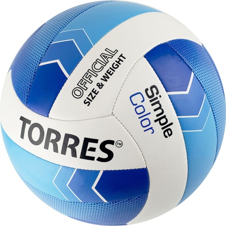 Купить Мяч волейбольный Torres Simple Color любительский р.5 в Богучаре 